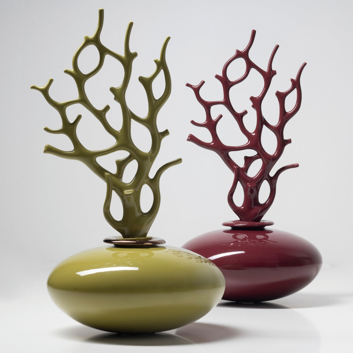 Ceramic sculpture "Coralli Single Coral" by Francesca Bosa