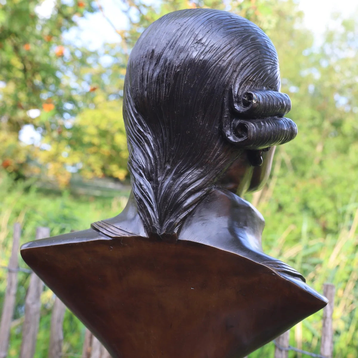 Bronze sculpture "Mozart Bust"
