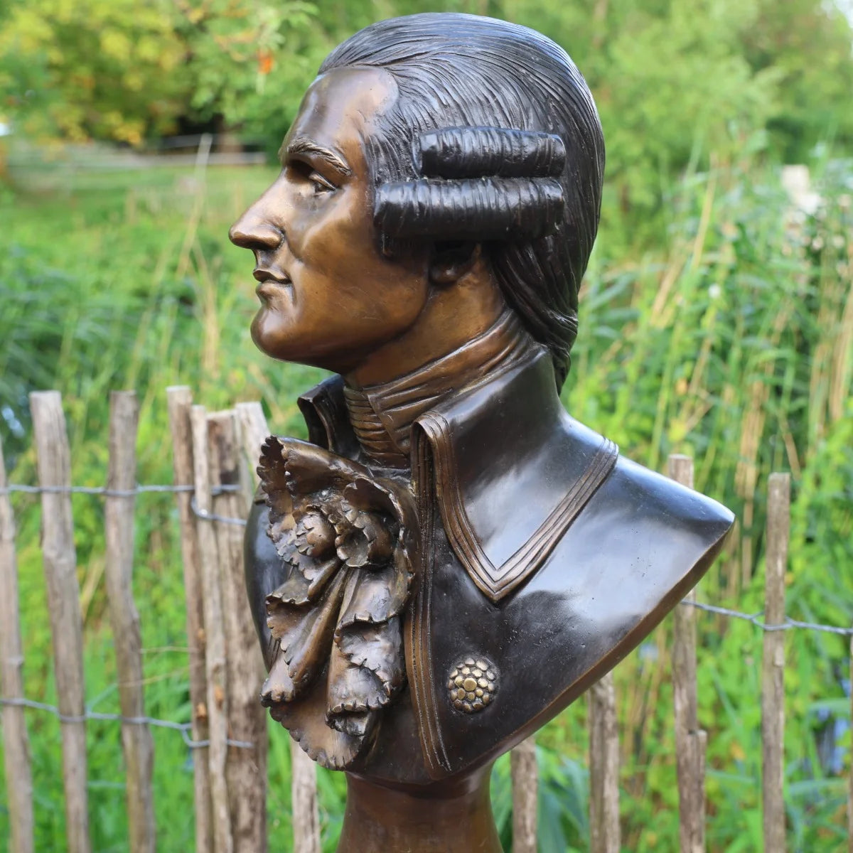Bronze sculpture "Mozart Bust"