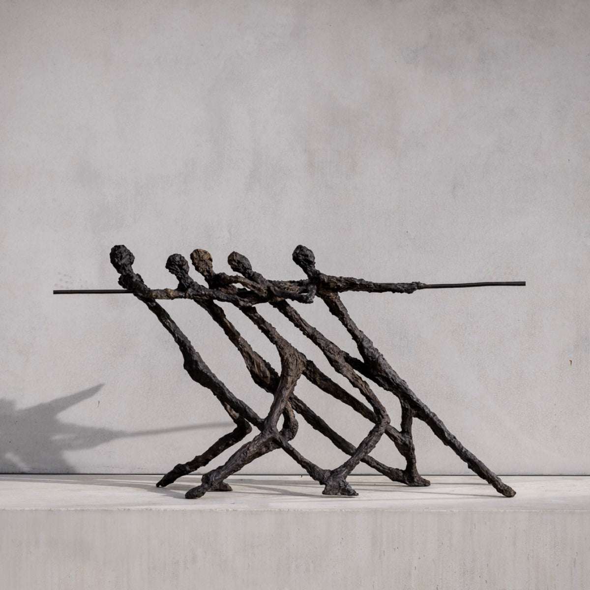 Bronzeskulptur "To Move" von Ann Vrielinck