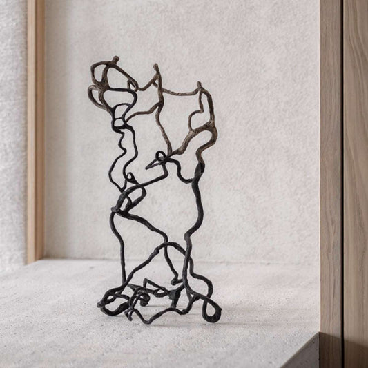 Bronzeskulptur "To Recharge" von Ann Vrielinck