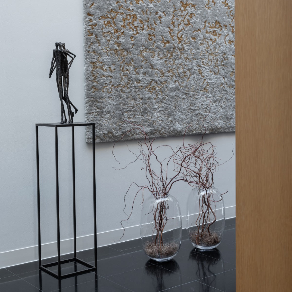 Bronze sculpture "To Sprint" by Ann Vrielinck