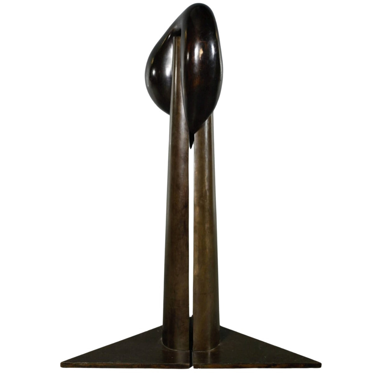 Bronzeskulptur "Massa I." von Klaus Horstmann-Czech