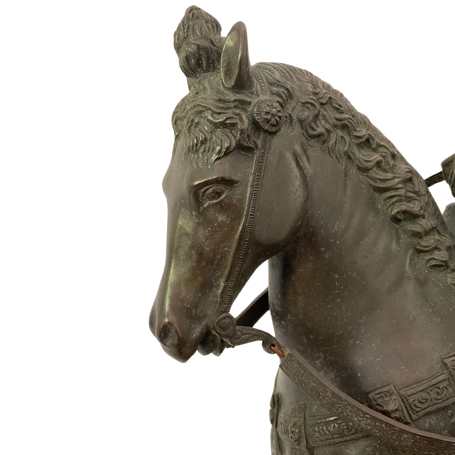 Bronze sculpture "Equestrian statue of Bartolomeo Colleoni"