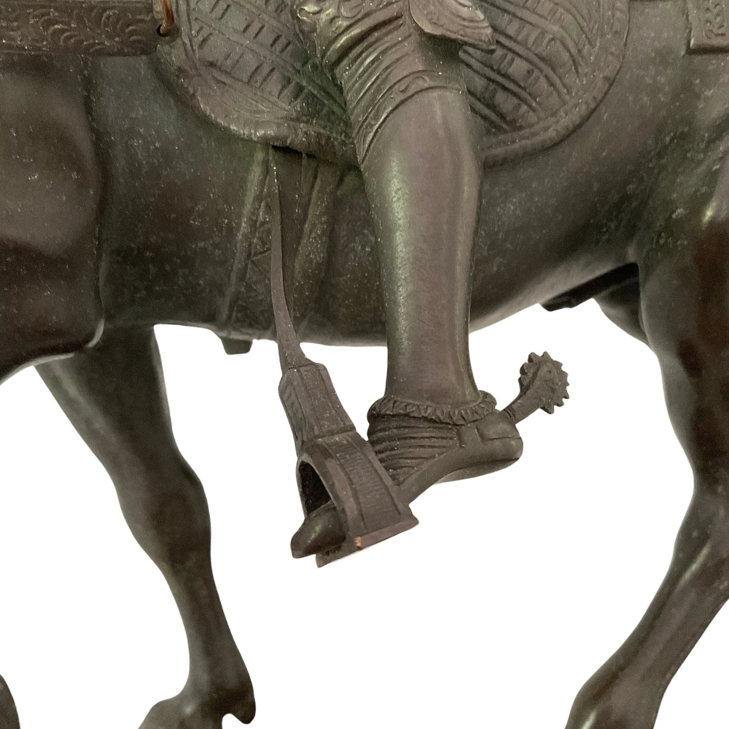 Bronze sculpture "Equestrian statue of Bartolomeo Colleoni"