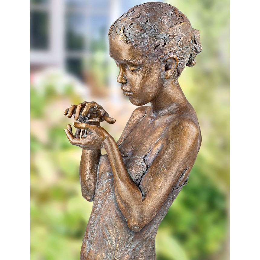 Edition Strassacker Bronzeskulptur "Flora" von Pawel Andryszewski