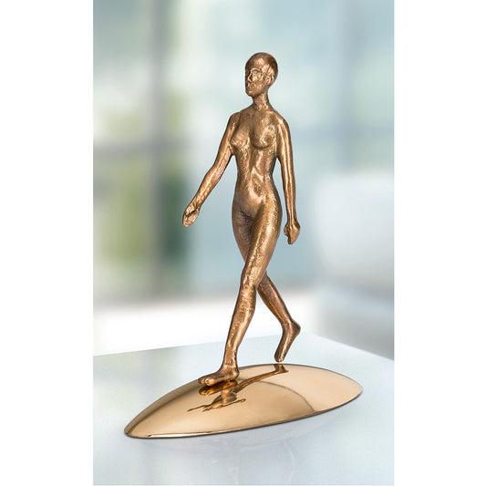 Beispielansicht der Bronzefigur "Reflection of being (her)"