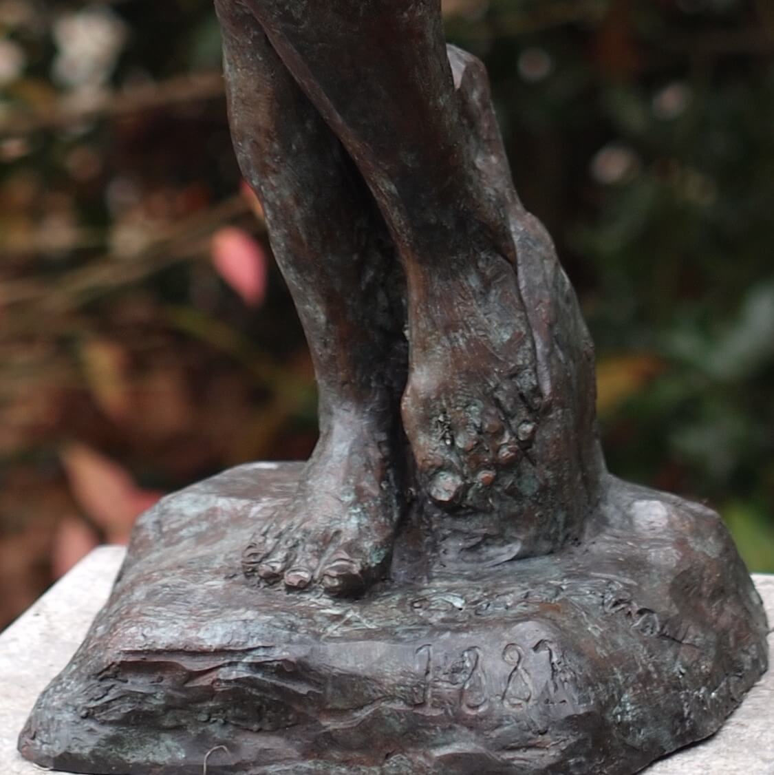 Bronze sculpture "Natural Woman - Nude Figure" by Auguste Rodin