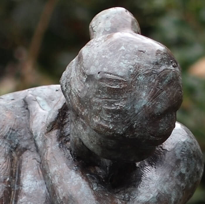 Bronzefigur "Natürliche Frau - Aktfigur" von Auguste Rodin