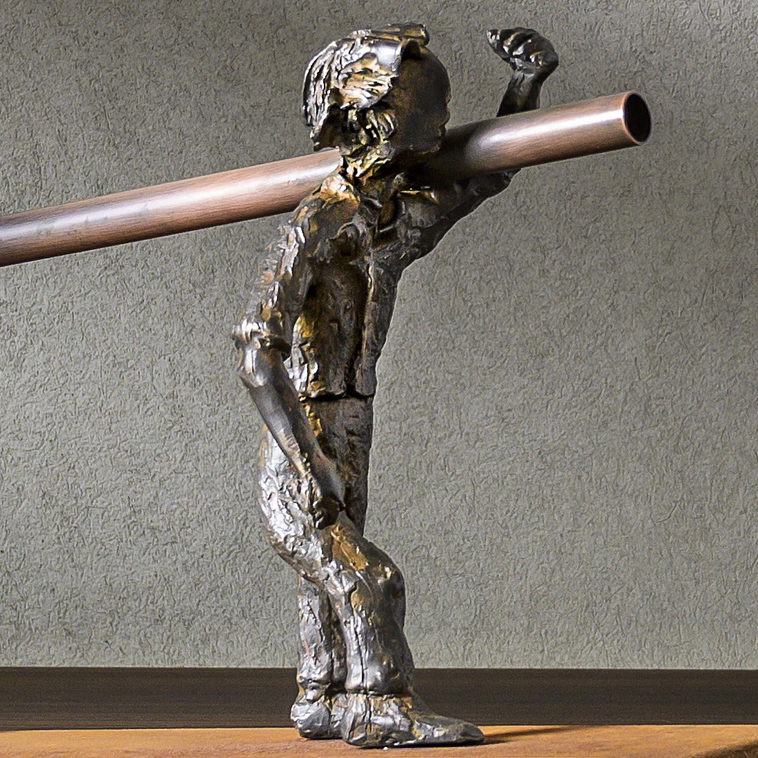 Teamwork Bronzefigur von Gardeco