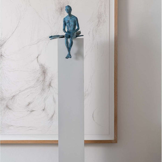 Bronzeskulptur "Icaro" von Raffaella Benetti