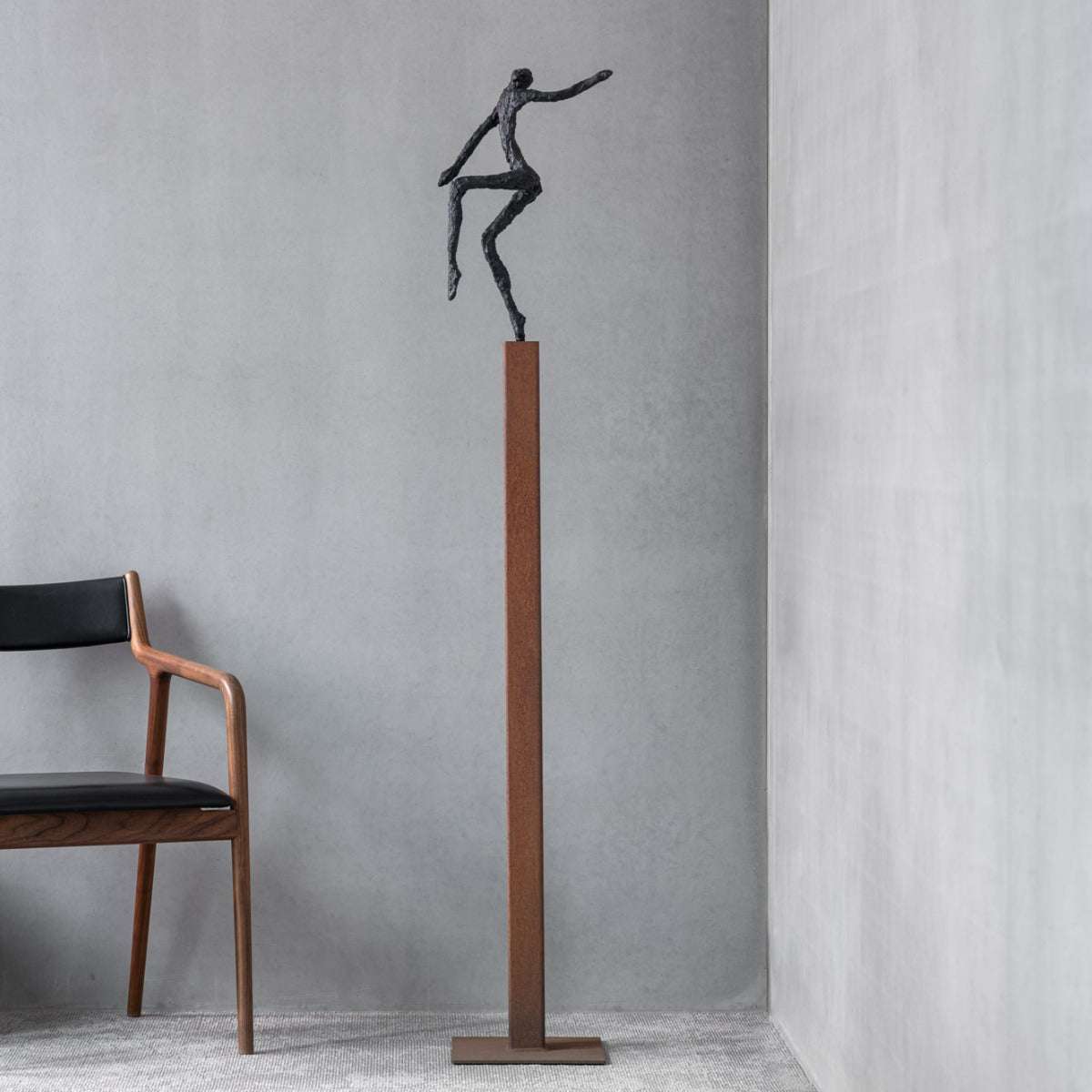 Bronzeskulptur "To Guide" von Ann Vrielinck