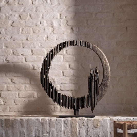 Bronzeskulptur "Circle of love" von Guy Buseyne