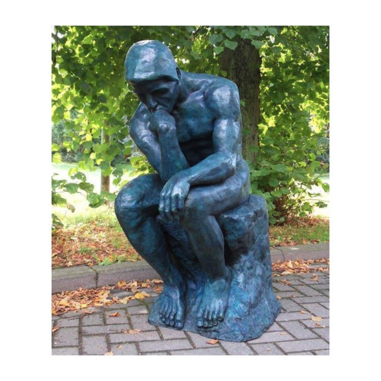 Bronze sculpture "The Thinker" by Auguste Rodin
