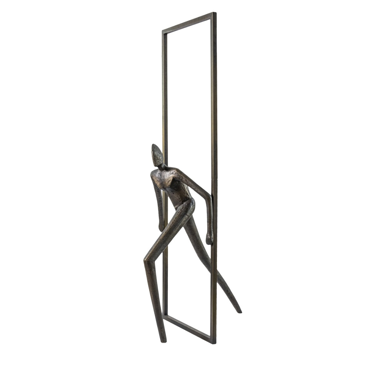 Bronze sculpture "Into freedom" by Guy Buseyne