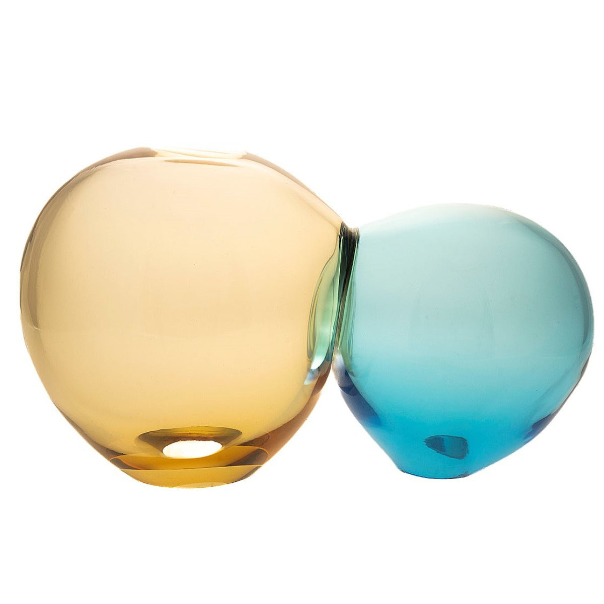 Glass bowl "Close encounters large" by Stefan Schöning
