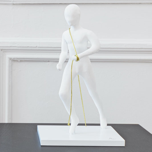 Die Eitelkeit als Keramik Skulptur