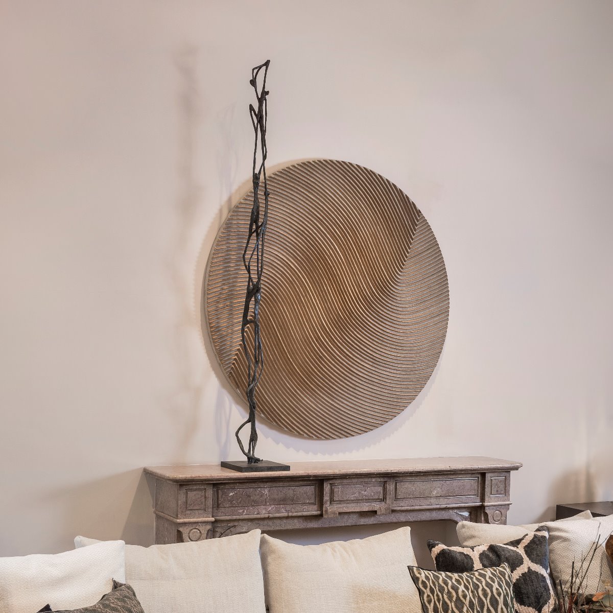 Disque Friso als Wanddekoration von Gardeco