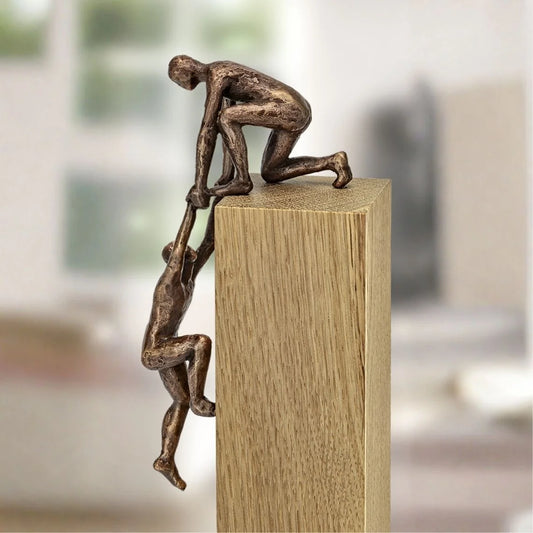 Bronzeskulptur "Gemeinschaft"
