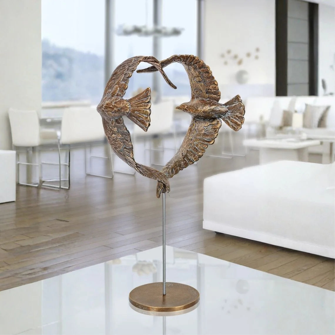 Bronzeskulptur "Himmelsreigen"