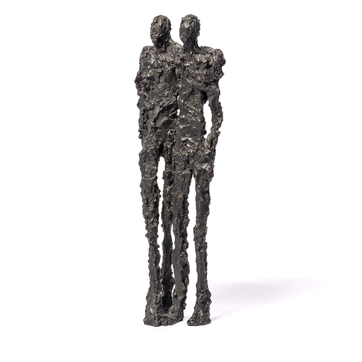 Bronze sculpture "To Embrace" by Ann Vrielinck