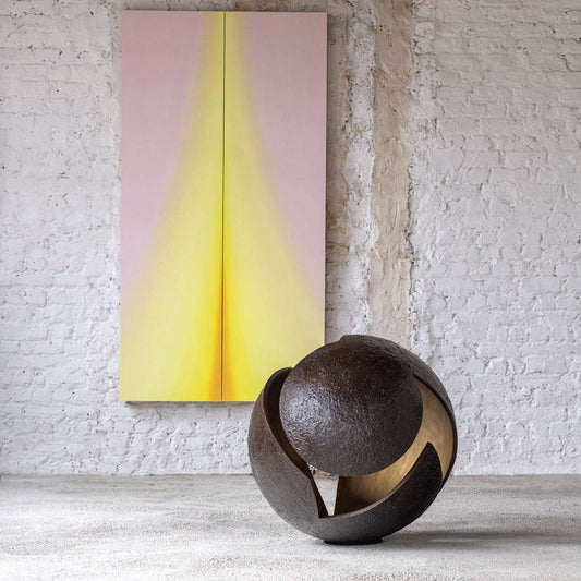 Bronzeskulptur "Breaking Out" von Vera Borghgraef