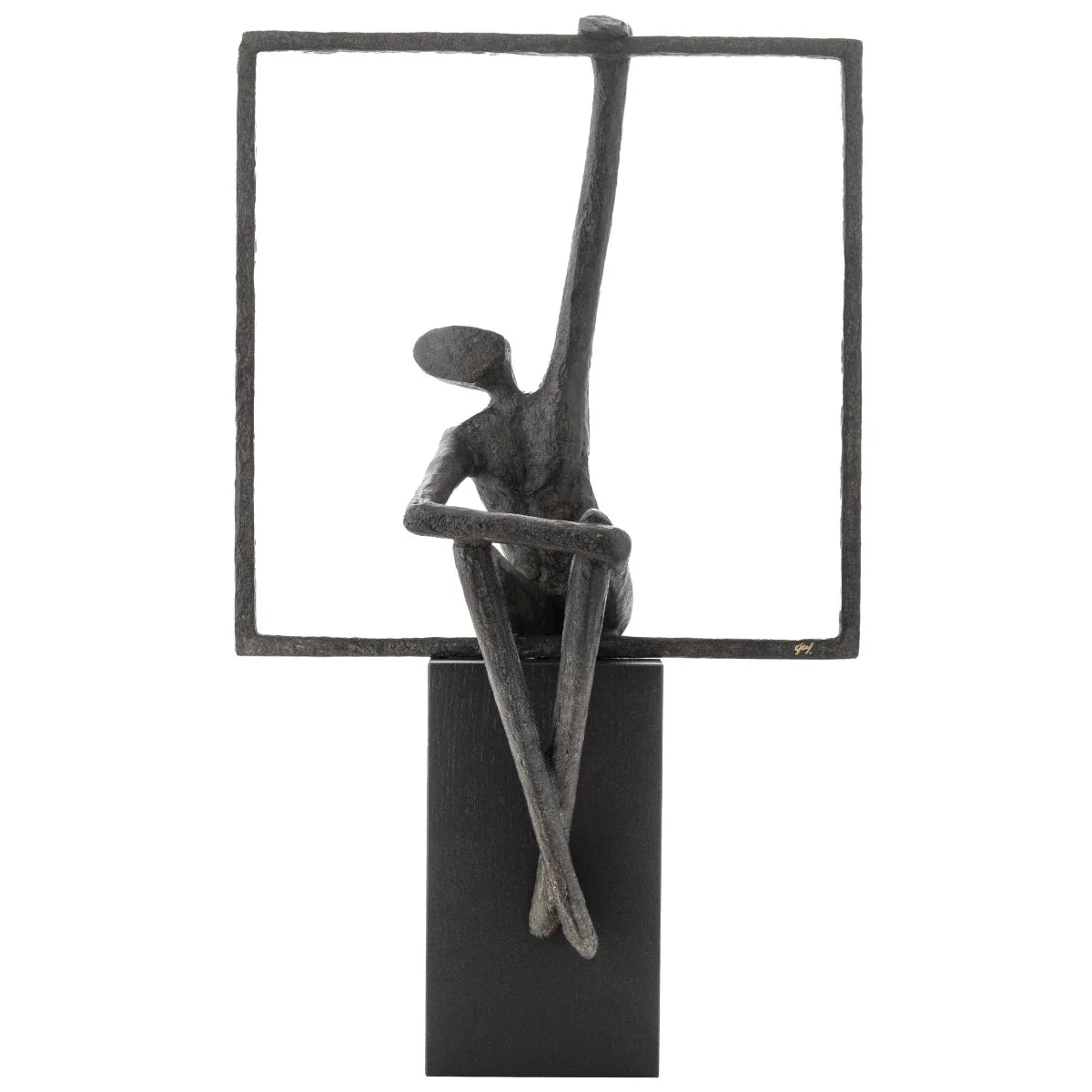 Bronze sculpture "Artus" by Guy Buseyne