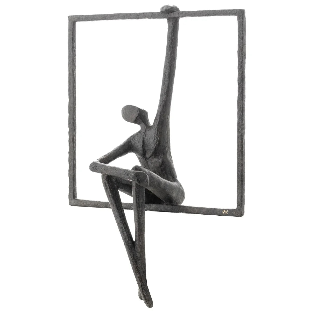 Bronze sculpture "Artus" by Guy Buseyne
