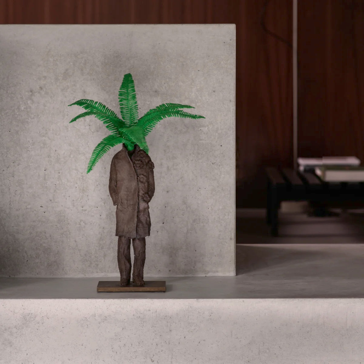 Bronze sculpture "Herbarium II" by Raffaella Benetti