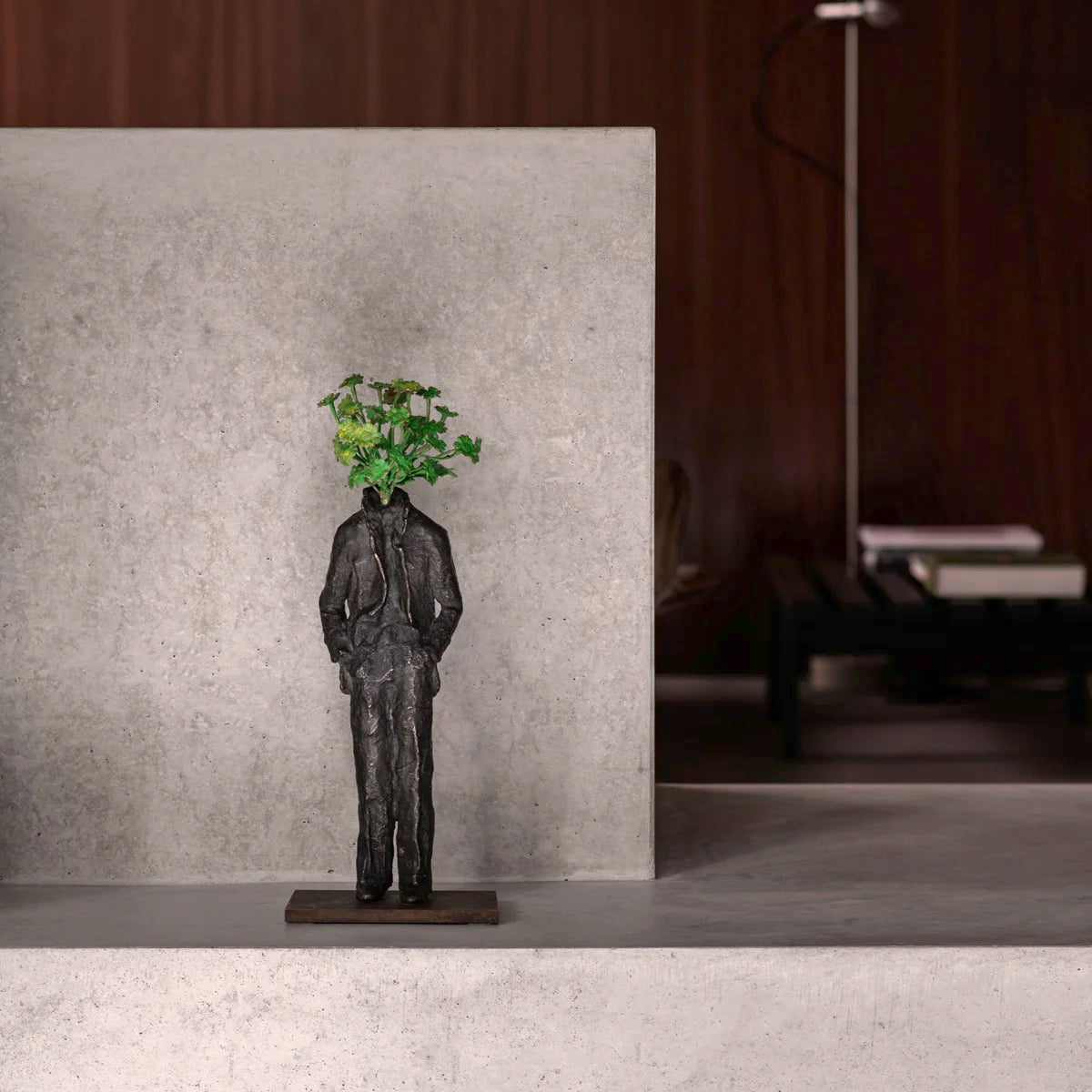 Bronze sculpture "Herbarium I" by Raffaella Benetti