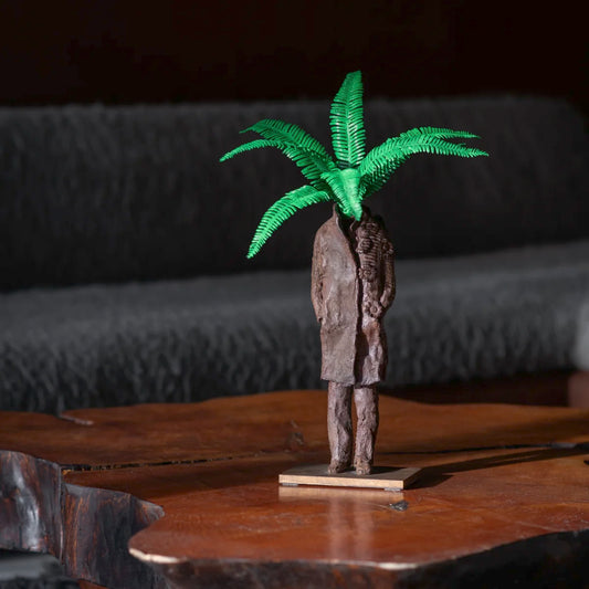 Bronzeskulptur "Herbarium II" von Raffaella Benetti