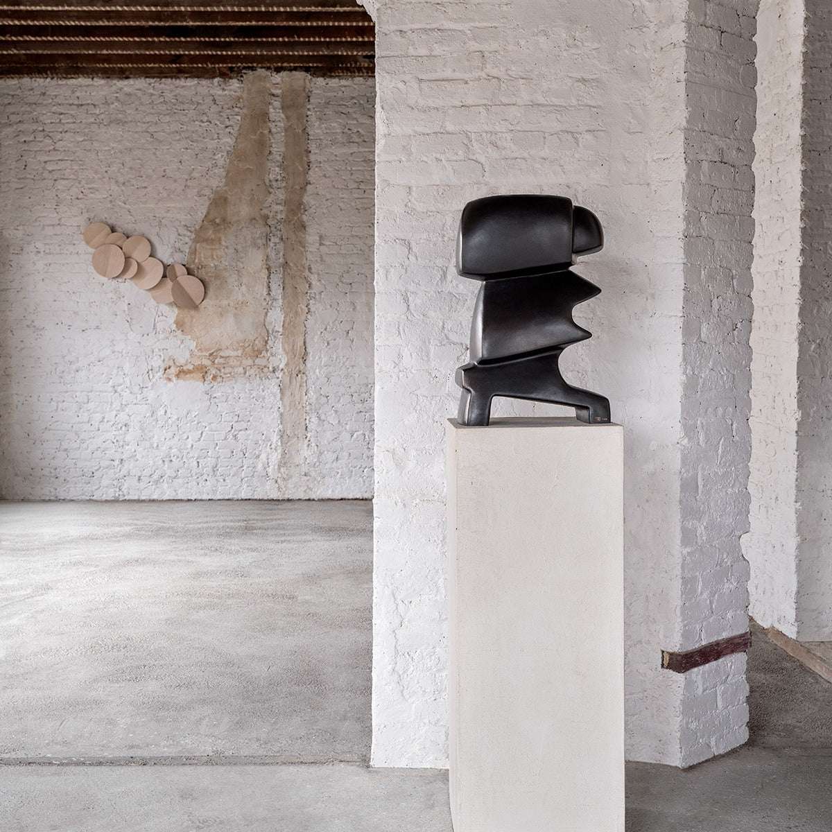 Bronzeskulptur "Máni" von Örn Porsteinsson