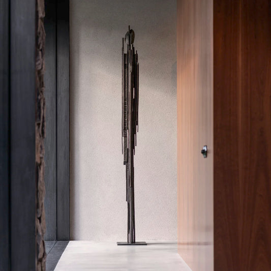 Bronzeskulptur "Odoodem I" von Guy Buseyne