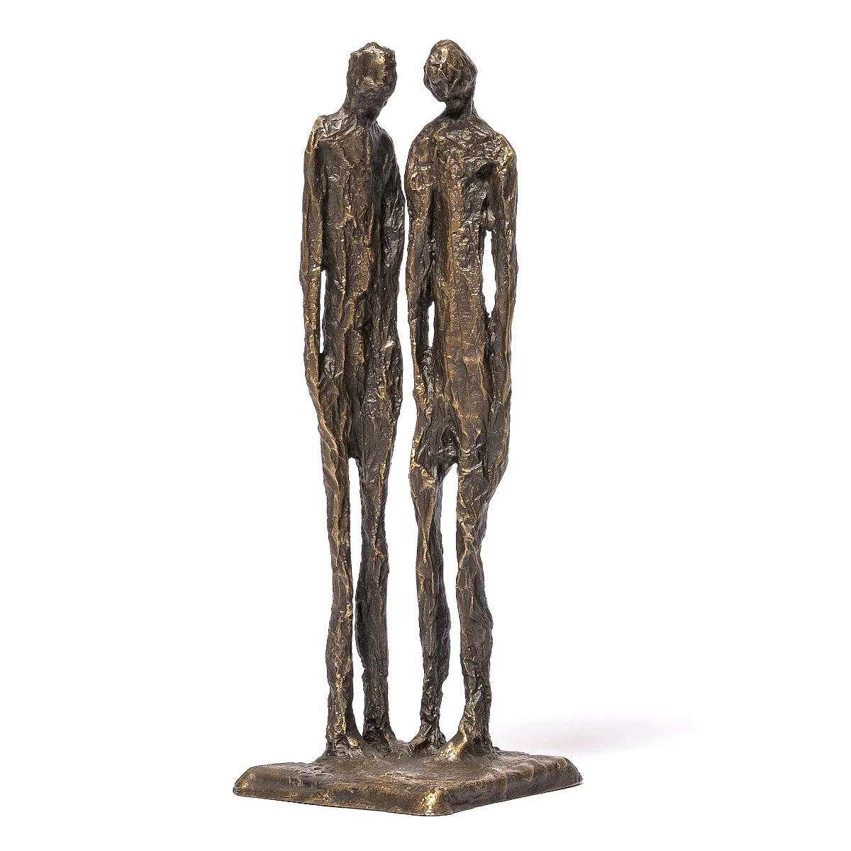 Bronze sculpture "To Reason" by Ann Vrielinck