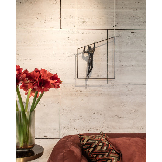 Bronzeskulptur "Disarmonia Vitruviana" von Pantaleo Musarò