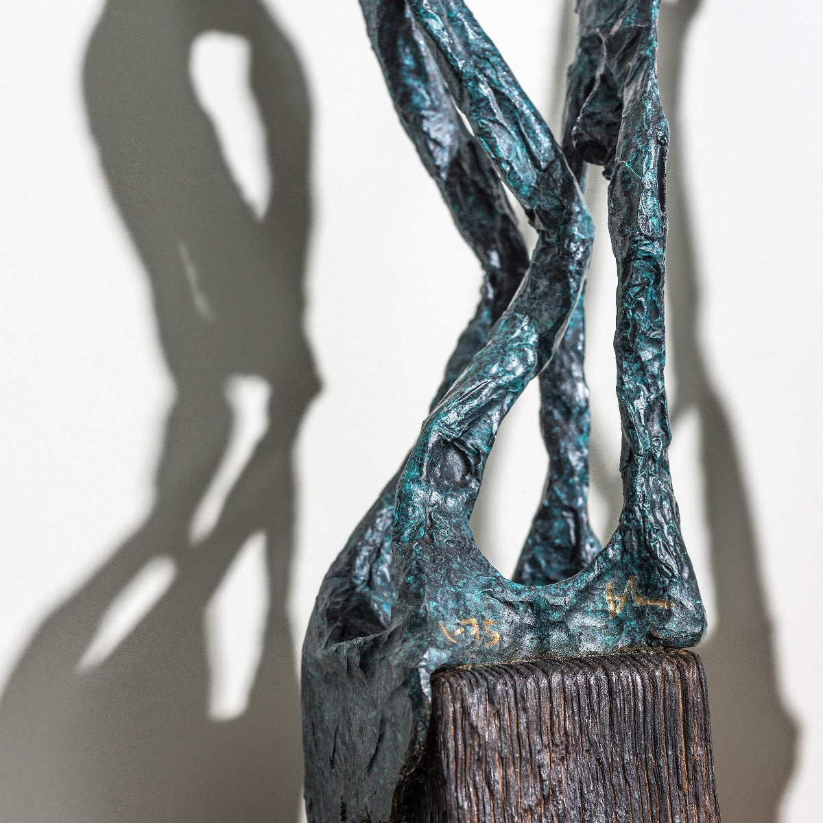 Bronze sculpture "Lucifer" by Ann Vrielinck
