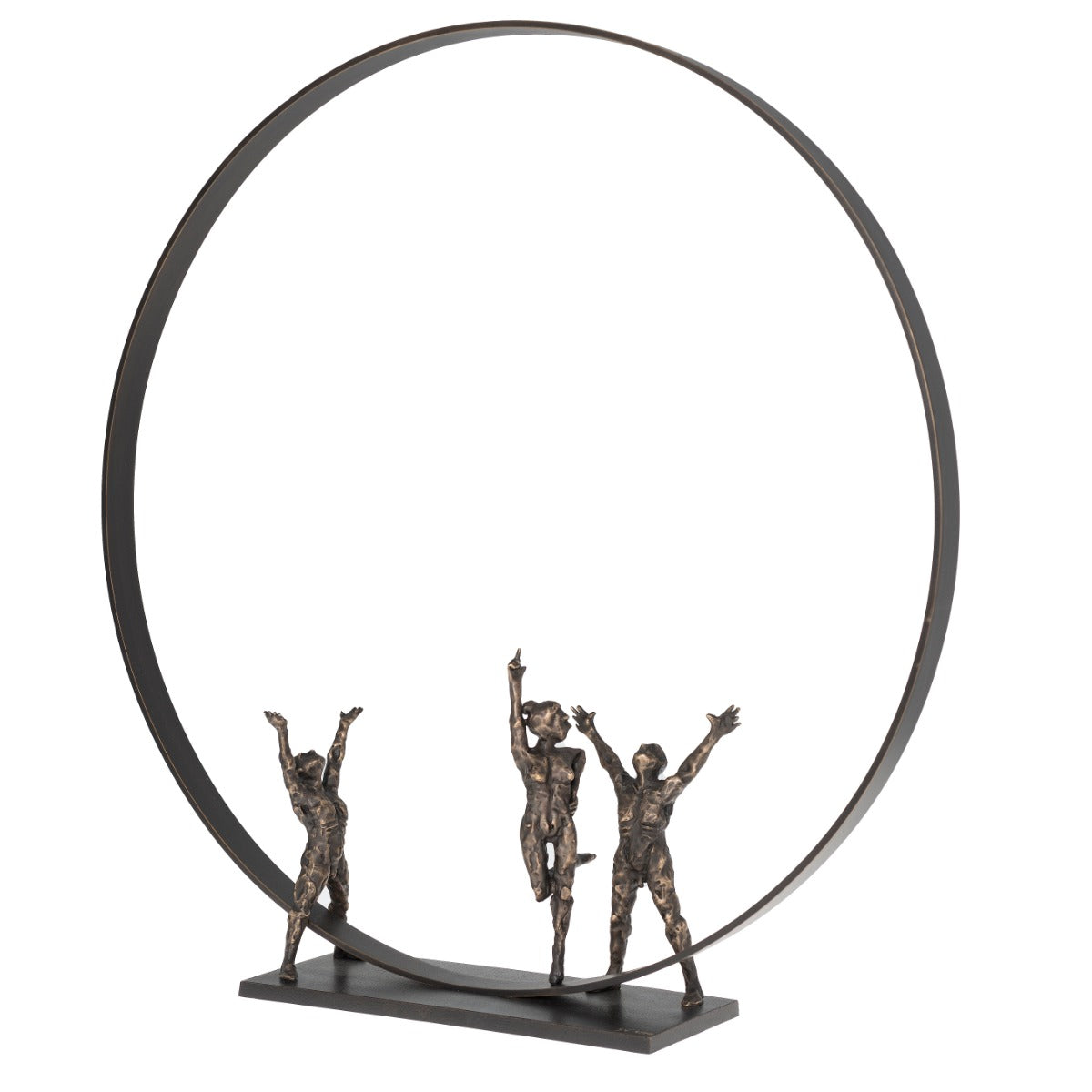 Bronze sculpture "A Time To Dance" by Jacques Vanroose
