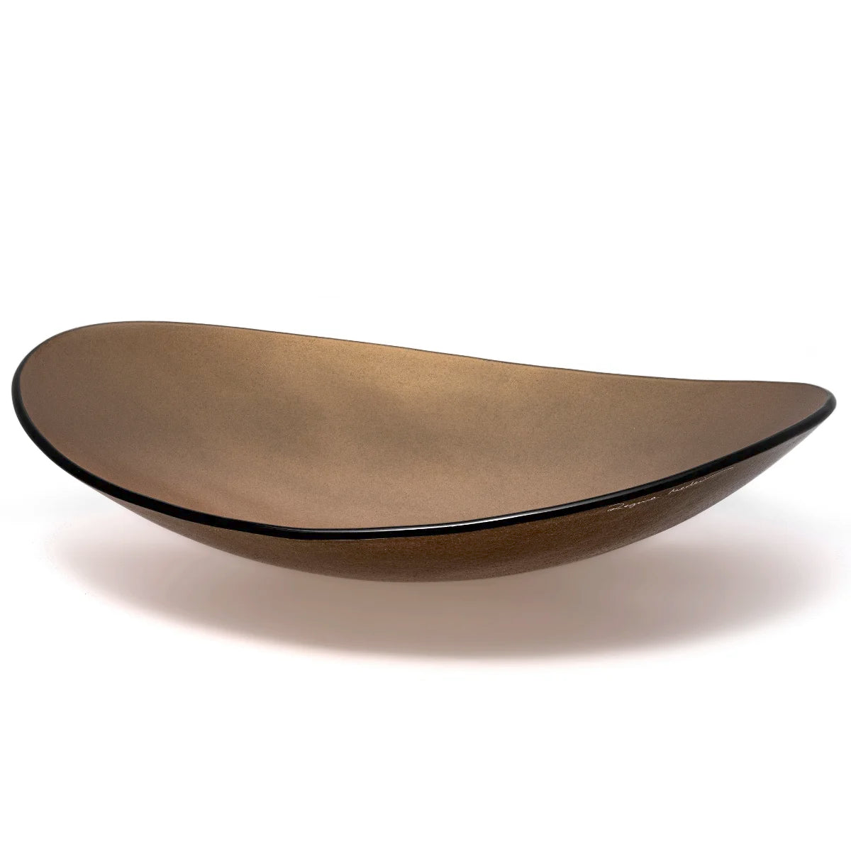 glass bowl "Bowl Oval" by Regina Medeiros