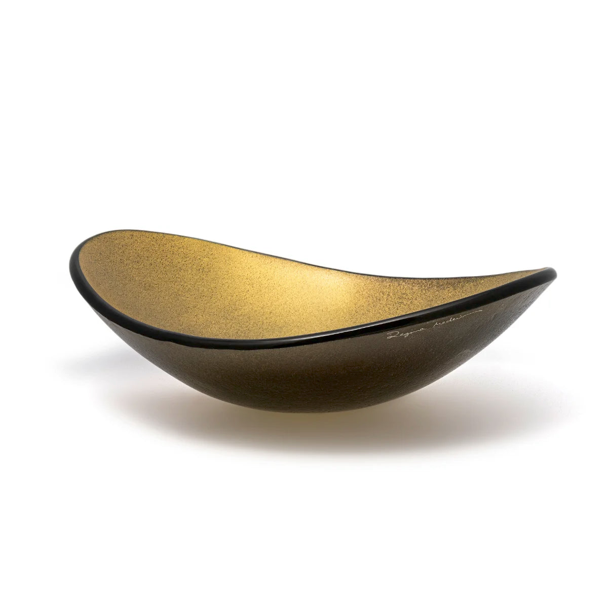 glass bowl "Bowl Oval" by Regina Medeiros