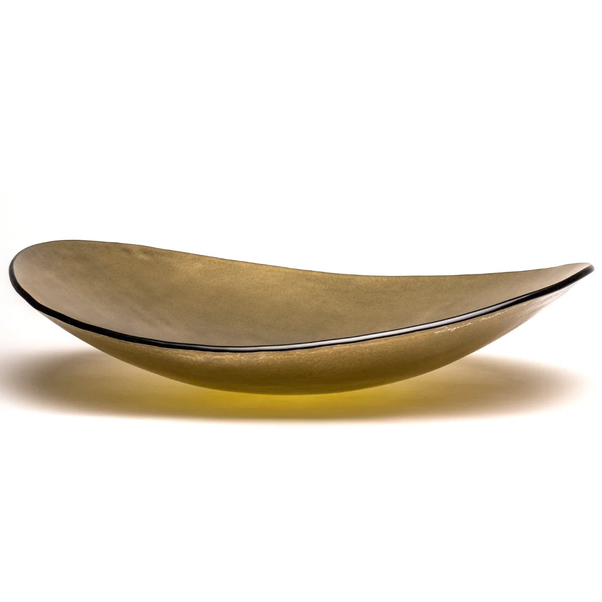 glass bowl "Bowl Oval" by Regina Medeiros