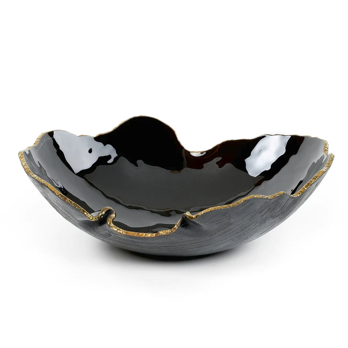 Glass bowl "Mapa" by Regina Medeiros