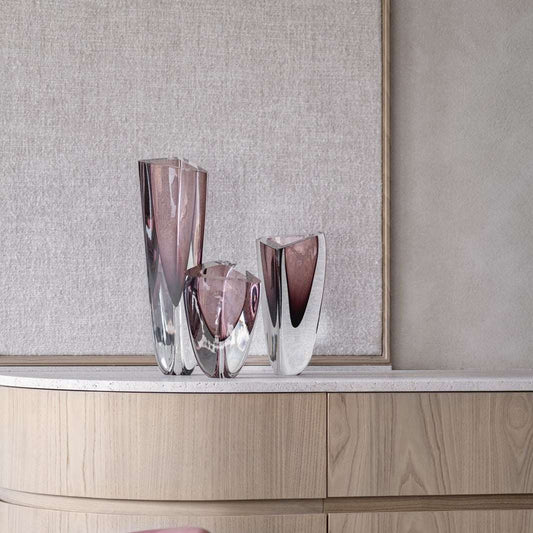 Glasvase "Vase Triangle 1" von Seguso