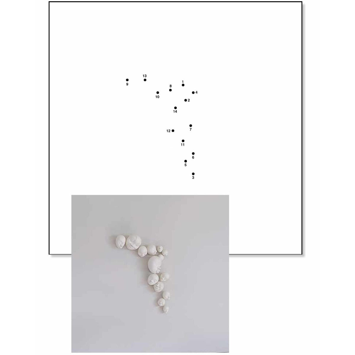 Wall decoration "Happy Faces - 28 pcs" by Selma Calheira