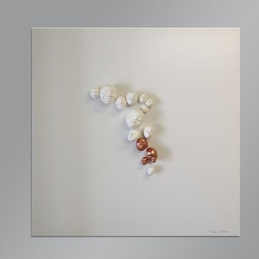 Happy Faces in Bronze von Gardeco