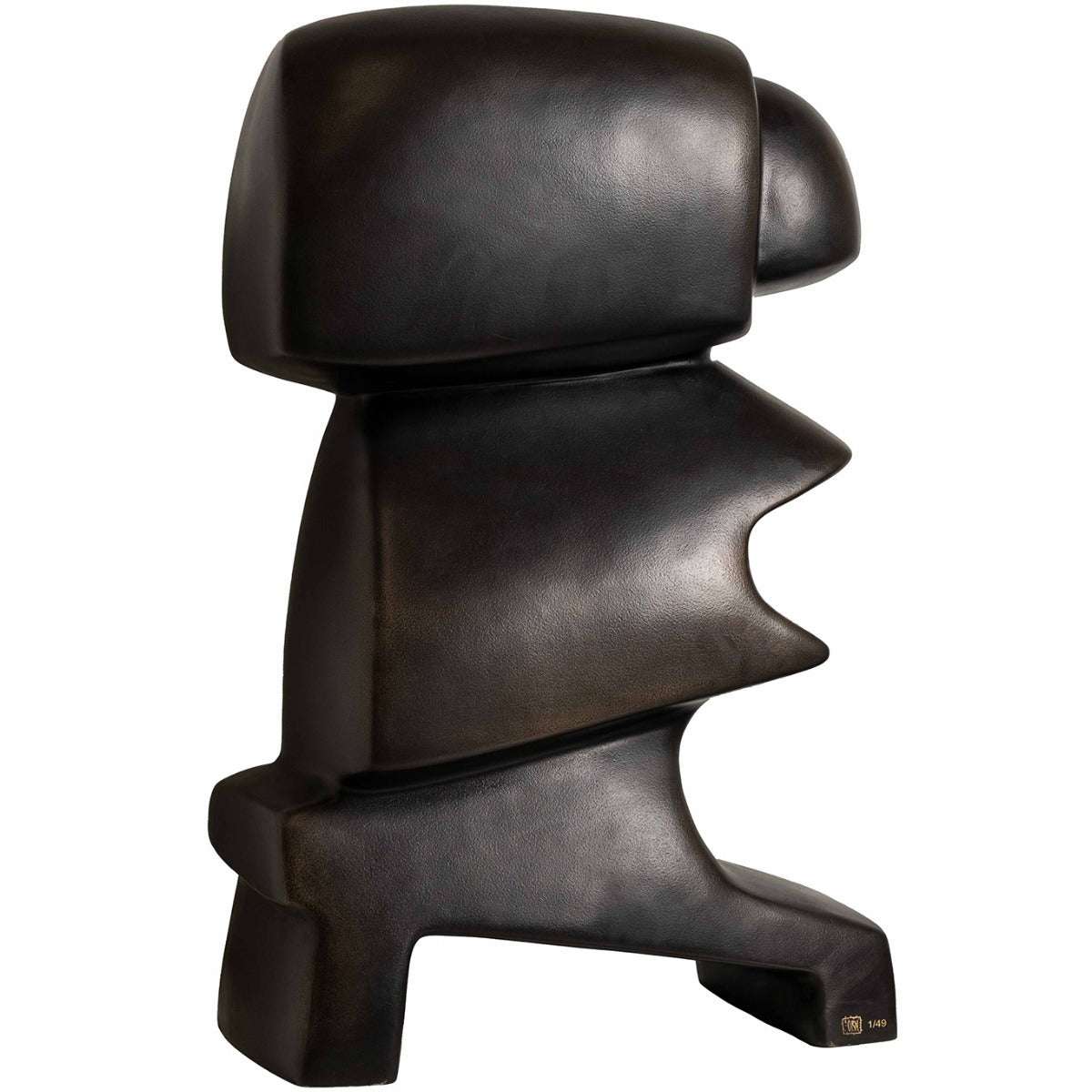 Bronzeskulptur "Máni" von Örn Porsteinsson