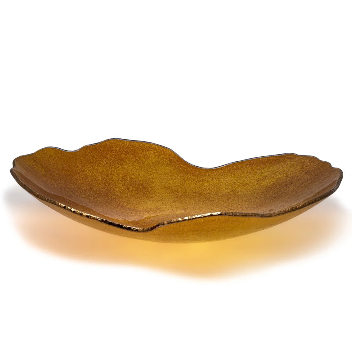 Glass bowl "Mapa" by Regina Medeiros