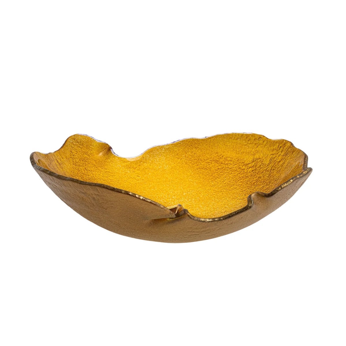 Glass bowl "Mapa" by Regina Medeiros