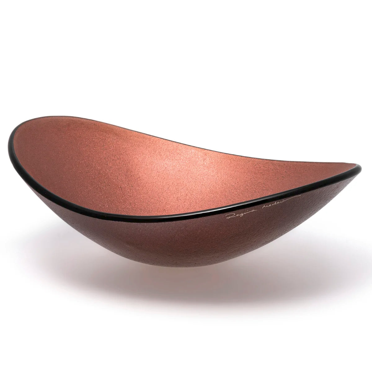 glass bowl "Bowl Oval" by Regina Medeiros