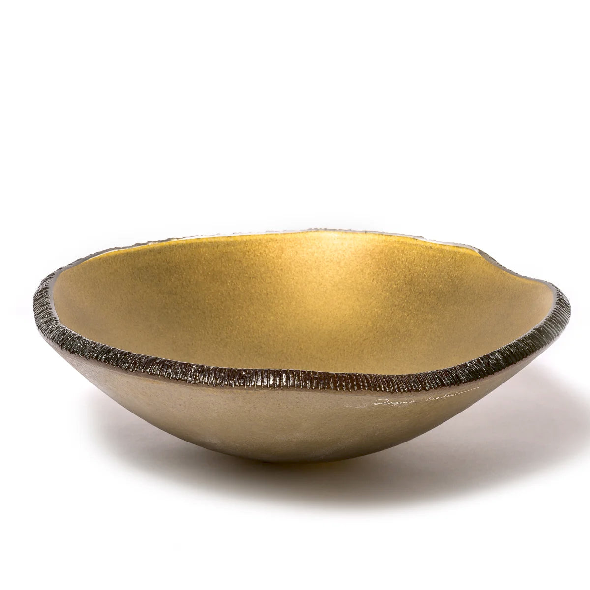 Glass bowl "Bowl Topo Listrado" by Regina Medeiros