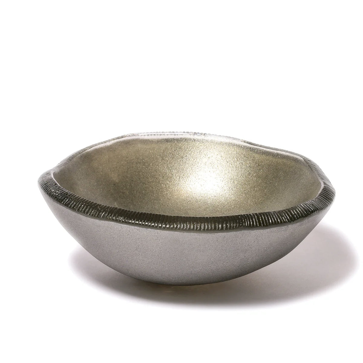 Glass bowl "Bowl Topo Listrado" by Regina Medeiros
